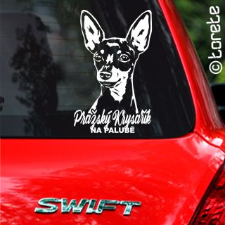 🎄🐾 Novinka ve stálé nabídce! Přivítejte Pražského krysaříka – krásnou nálepku o velikosti 17×16 cm. 💛 Malý pejsek, velké...